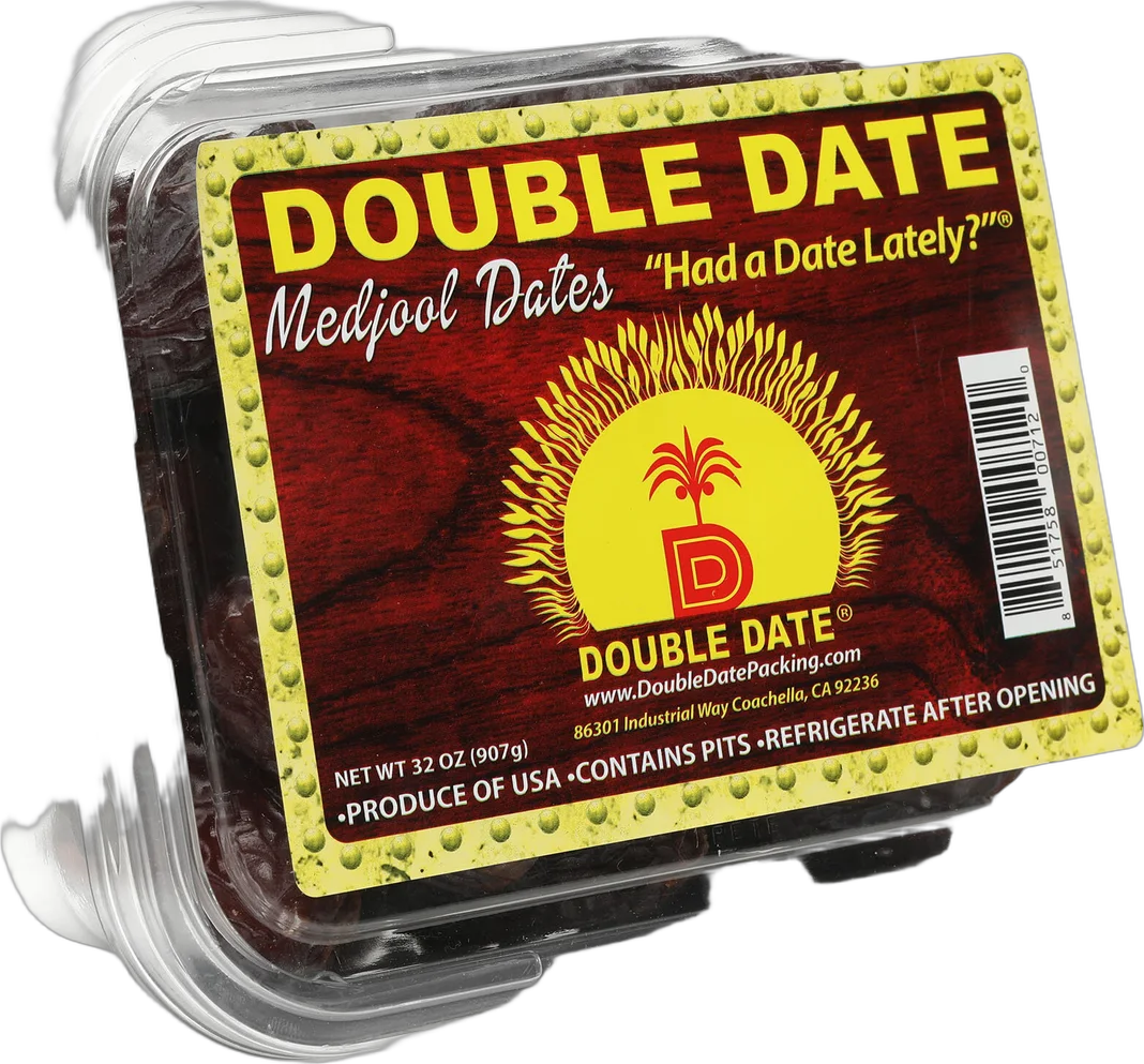 Double Date Medjool Dates clamshell
