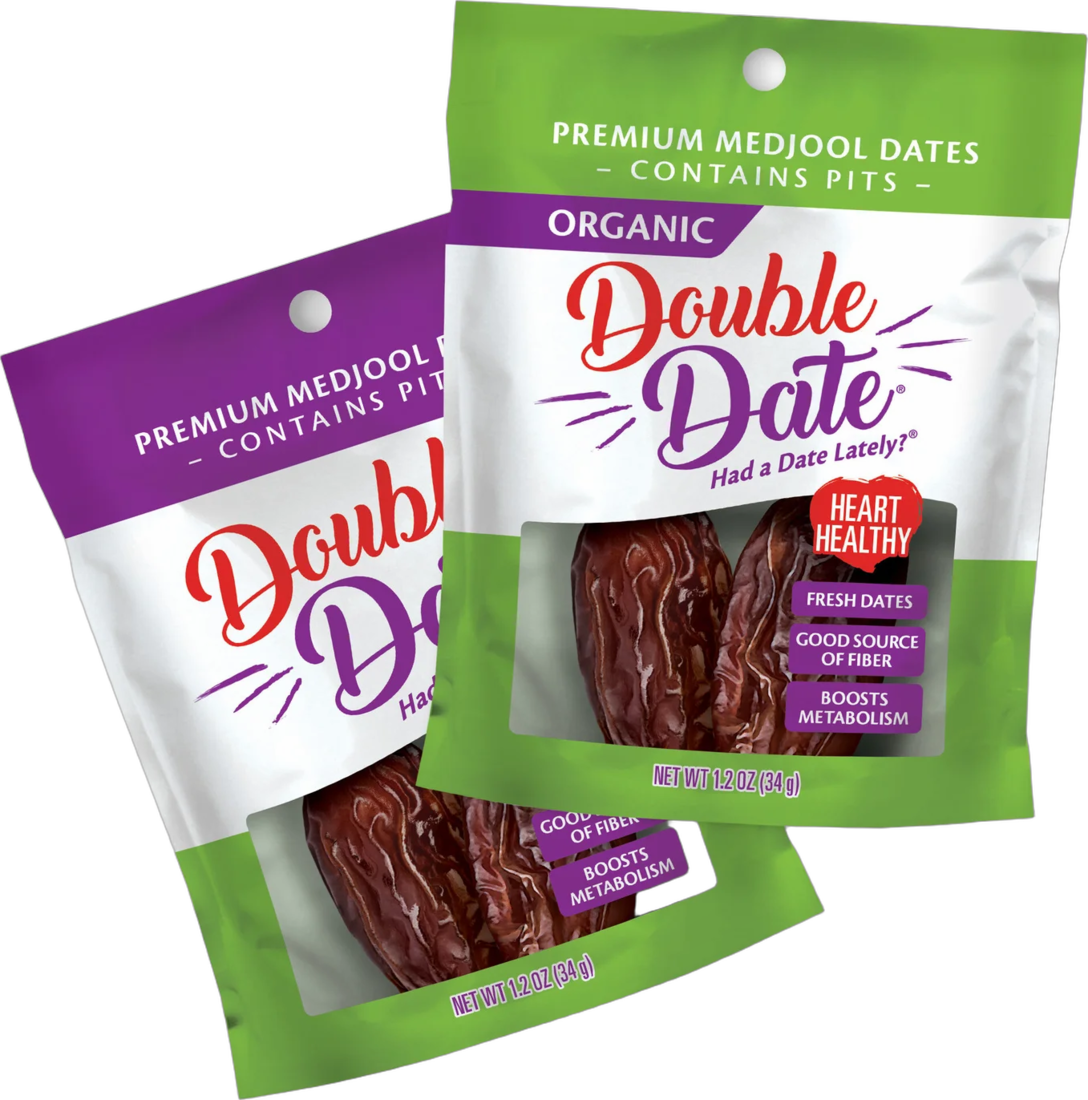 Double Date Medjool Dates 1.2 oz snack 2-packs